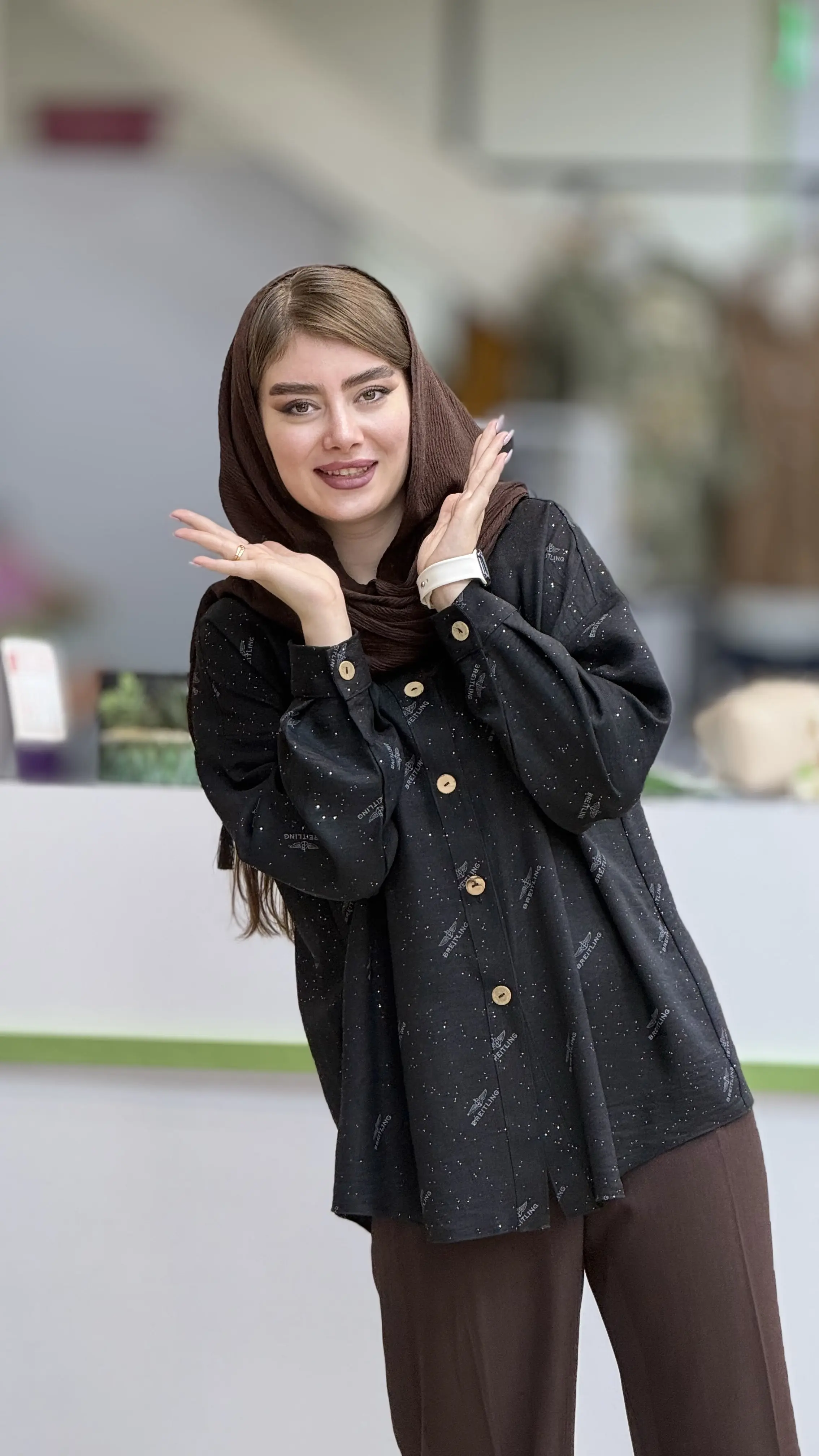 شومیز یقه هفت کنزو
